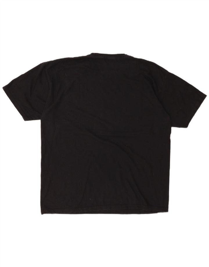 HARLEY T-shirt graphique coupe classique pour homme XL en coton noir