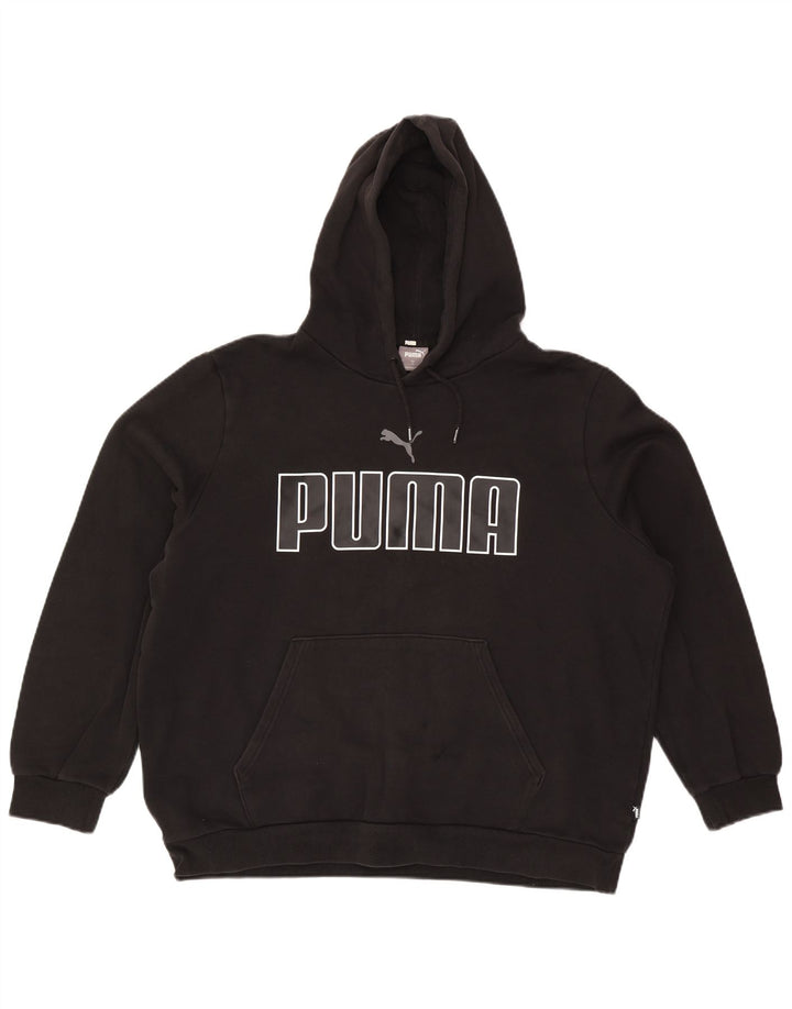 Puma Pull à Capuche Graphic Homme Noir XL
