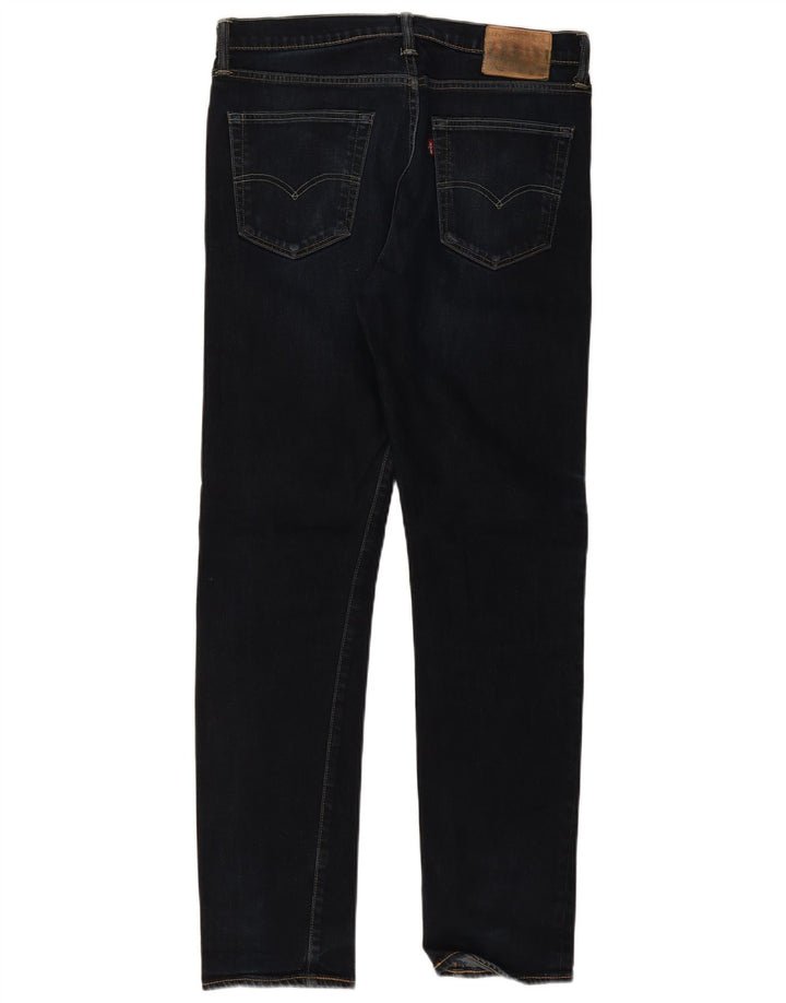 Levi's Jean Slim 522 Homme W34 L34 Bleu Marine Coton