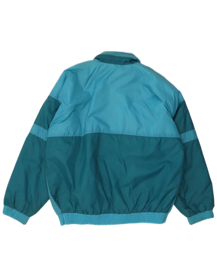 Nike Veste de survêtement pour homme en nylon color block Bleu Taille L