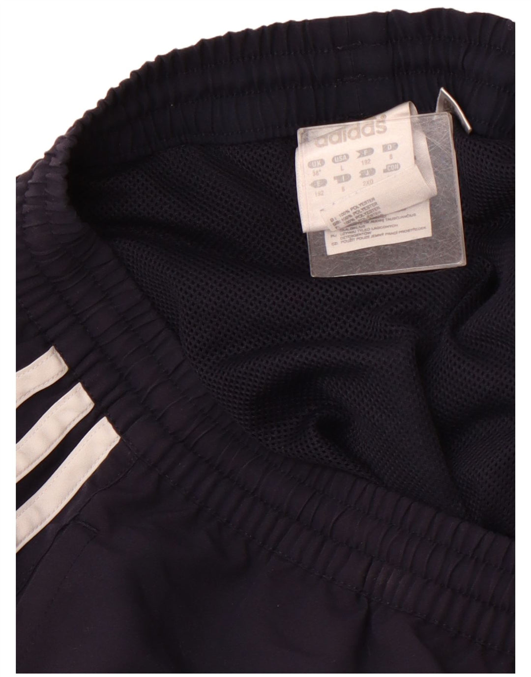 ADIDAS Short de Sport Homme XL Bleu Marine Polyester