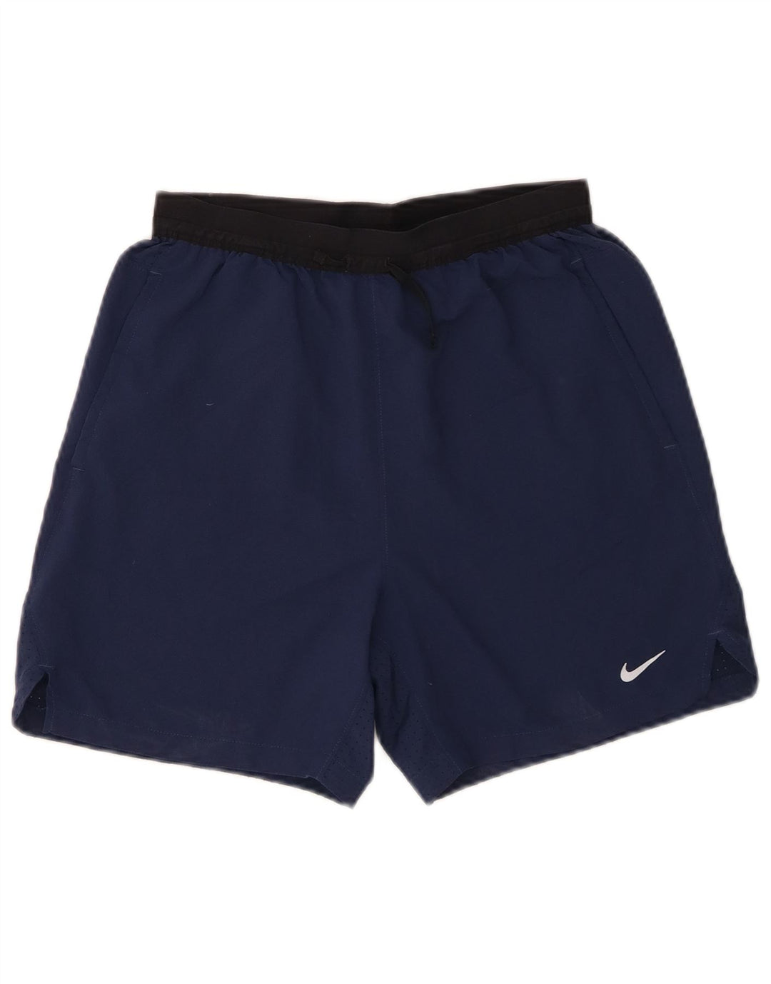 Short de sport Nike Dri Fit garçon 13-14 ans bleu marine polyester