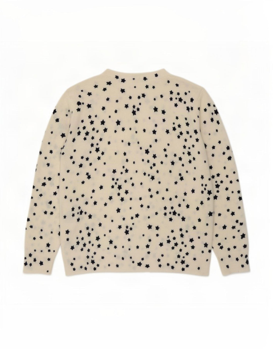 Marks & Spencer Pull à col rond pour femme UK 14 Blanc moyen