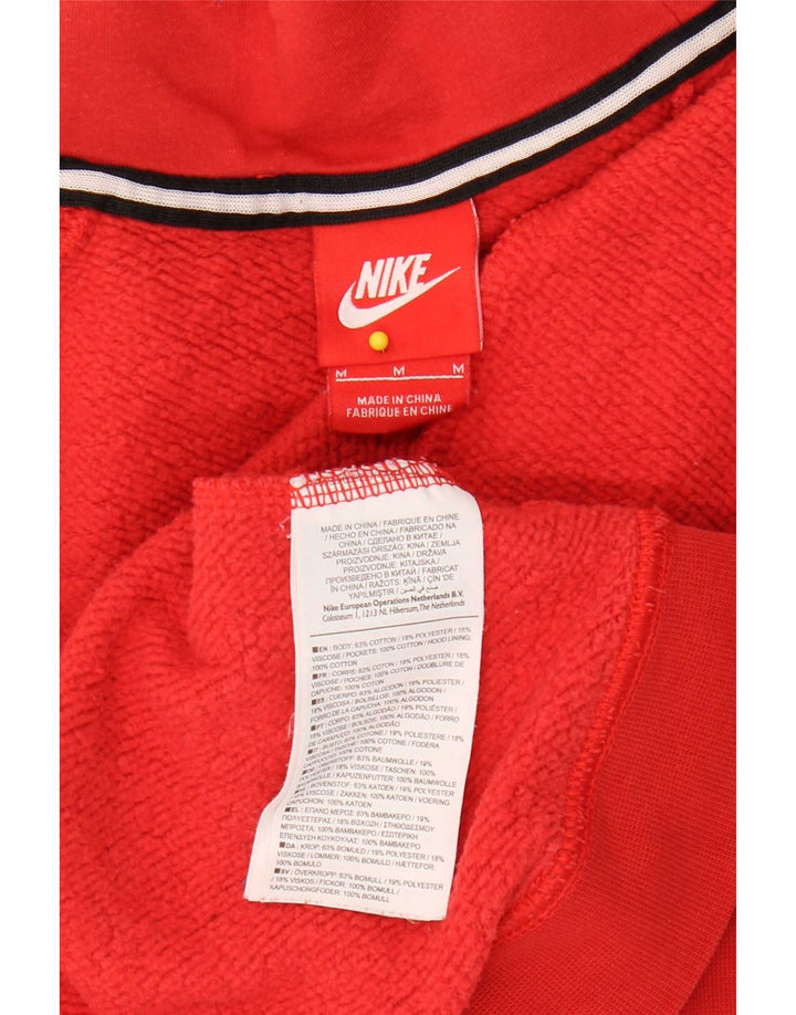 Nike Pull à capuche pour femme UK 14 Coton rouge moyen