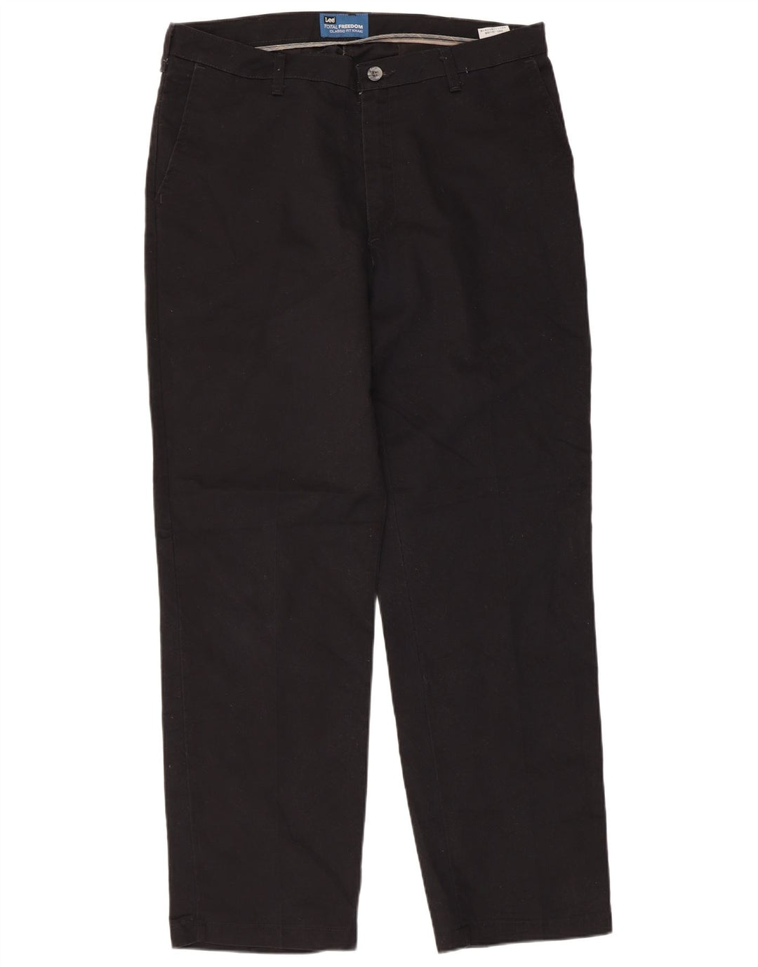 LEE Pantalon Chino Droit Total Freedom Homme Coupe Classique W36 L32 Noir