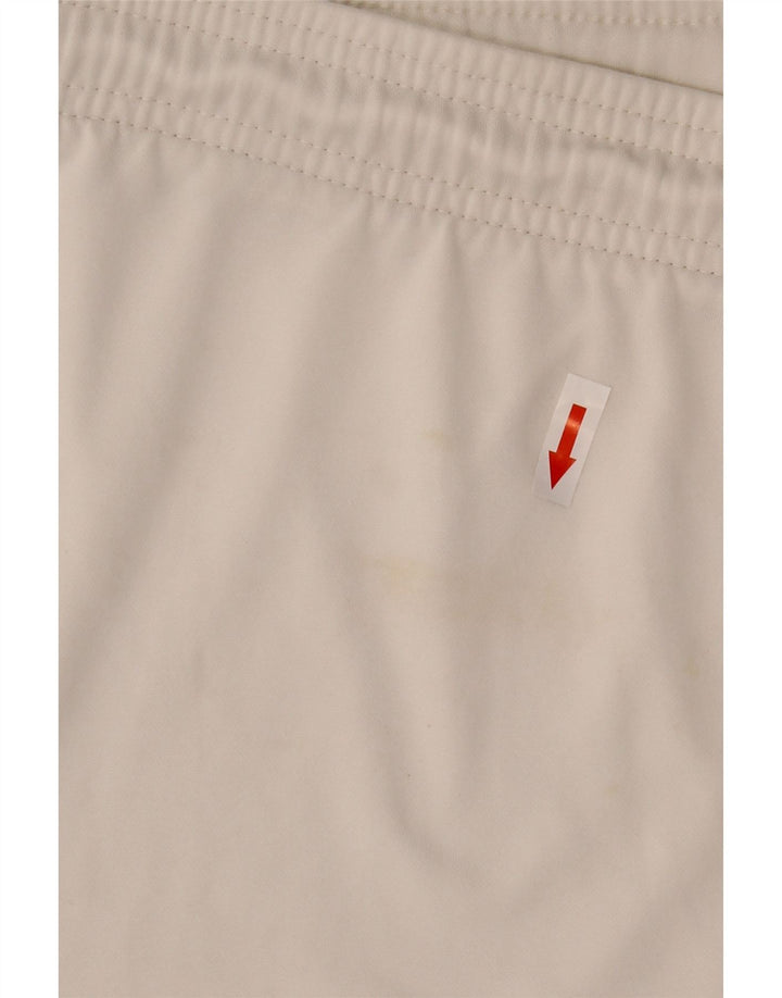 Short de sport Nike Dri Fit pour hommes, grand, blanc, polyester