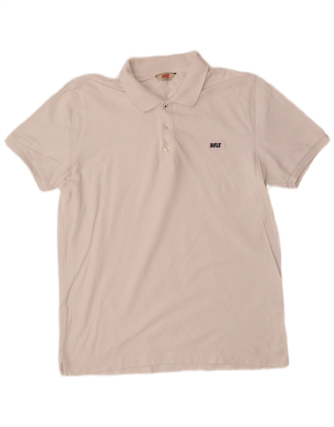 Polo Homme Rifle Coton Blanc Moyen
