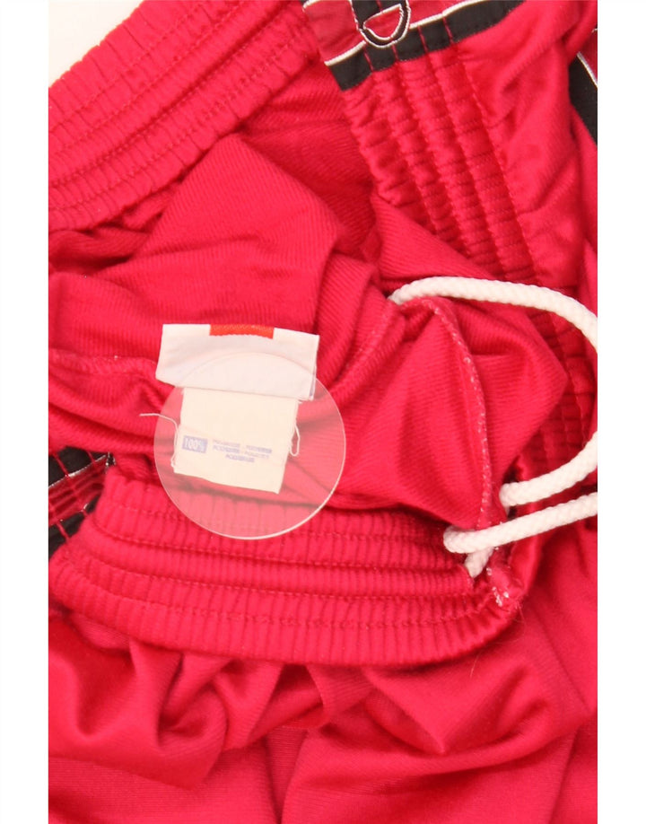 Champion Pantalon De Survêtement Graphique Homme Rouge Moyen Polyester Colorblock