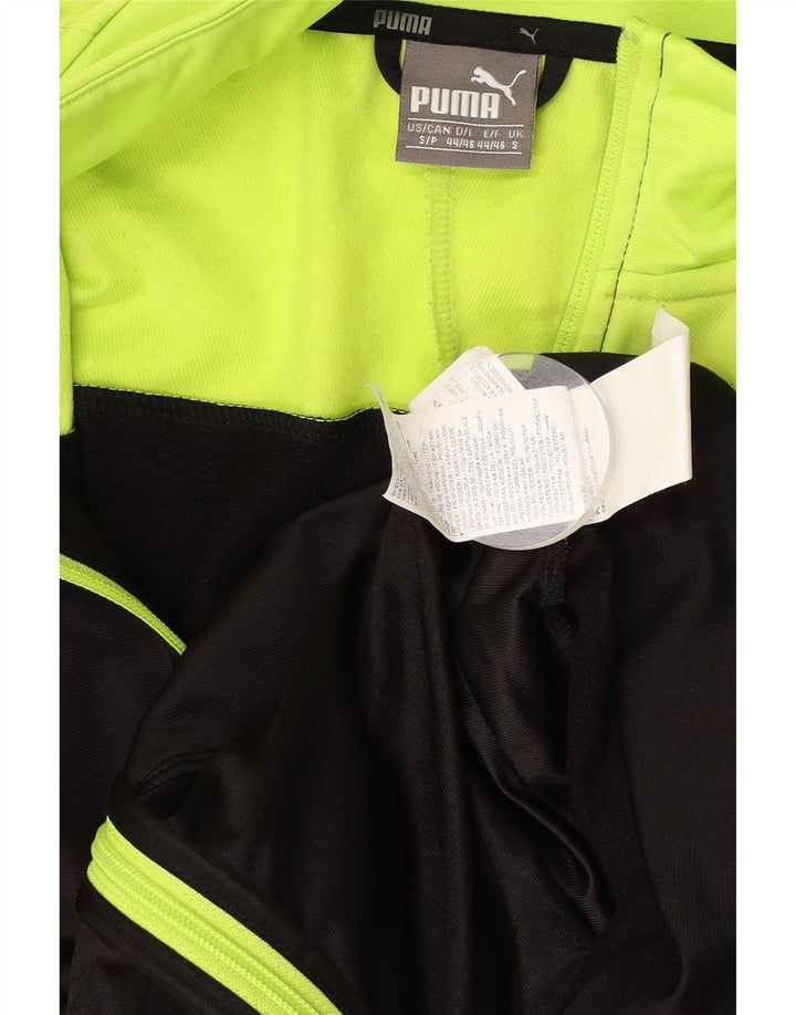 Puma Veste de Survêtement Graphique Homme Petit Noir Polyester Colorblock