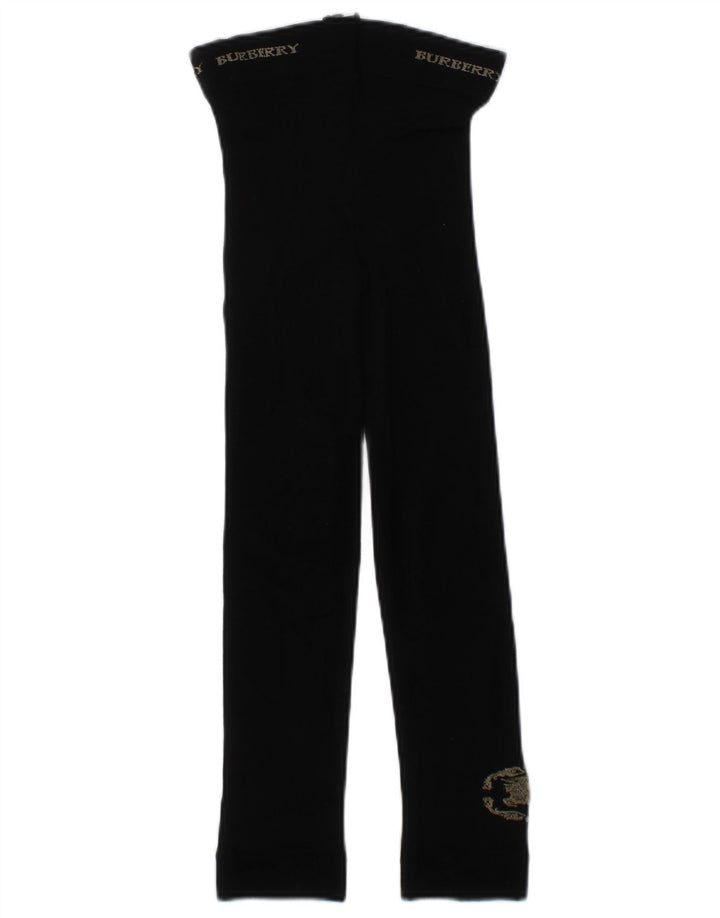 Burberry Leggings Graphiques Filles 7-8 ans Noir