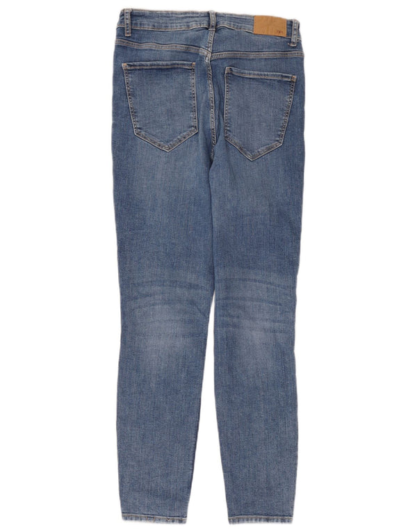 Zara Womens Skinny Jeans EU 44 XL W34 L26 Blue Cotton
