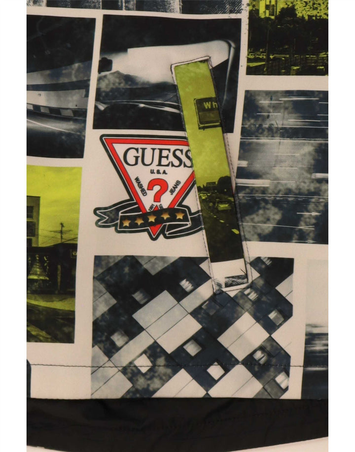 Guess Veste Réversible Graphique Garçon 11-12 ans Multicolore Géométrique