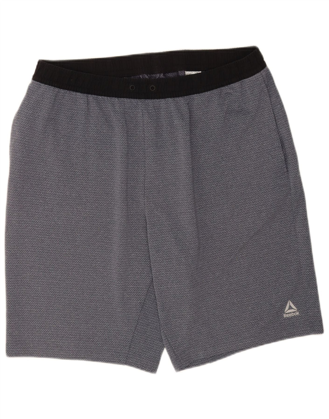 Reebok Short de Sport Homme XL Gris Polyester