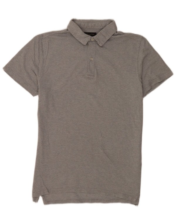 Massimo Dutti Polo coupe décontractée pour homme, grand gris
