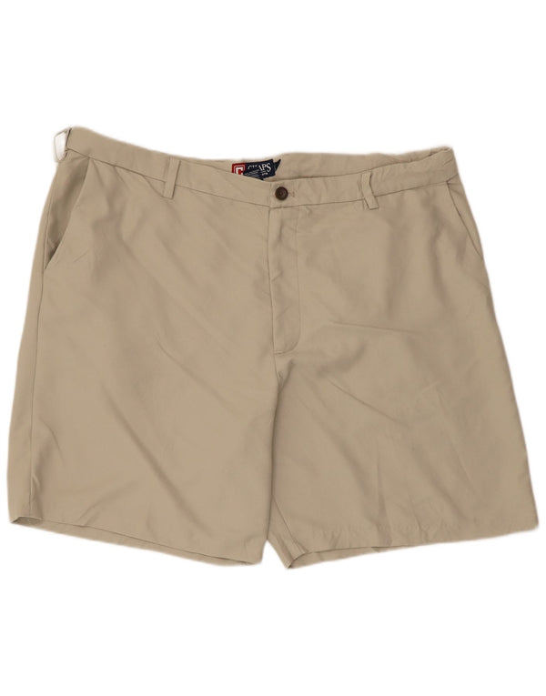 Chaps Short Chino Homme W42 2XL Beige Polyester