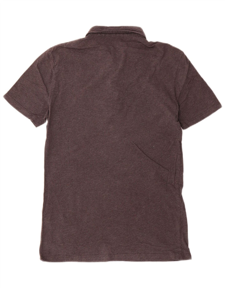 All Saints Polo Homme XS Gris Coton