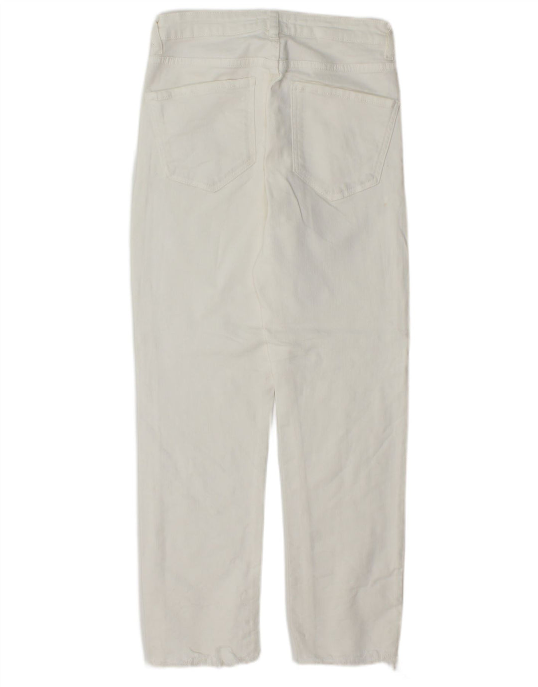 Jean droit femme ZARA EU 36 XS W26 L26 blanc