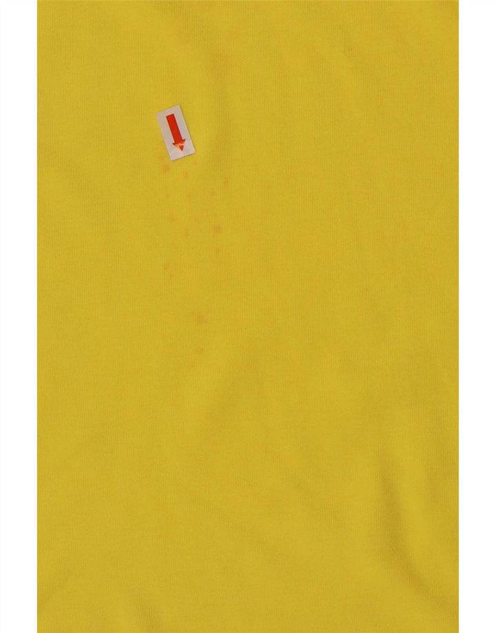 Burton Haut T-Shirt Graphique Homme Petit Jaune Coton