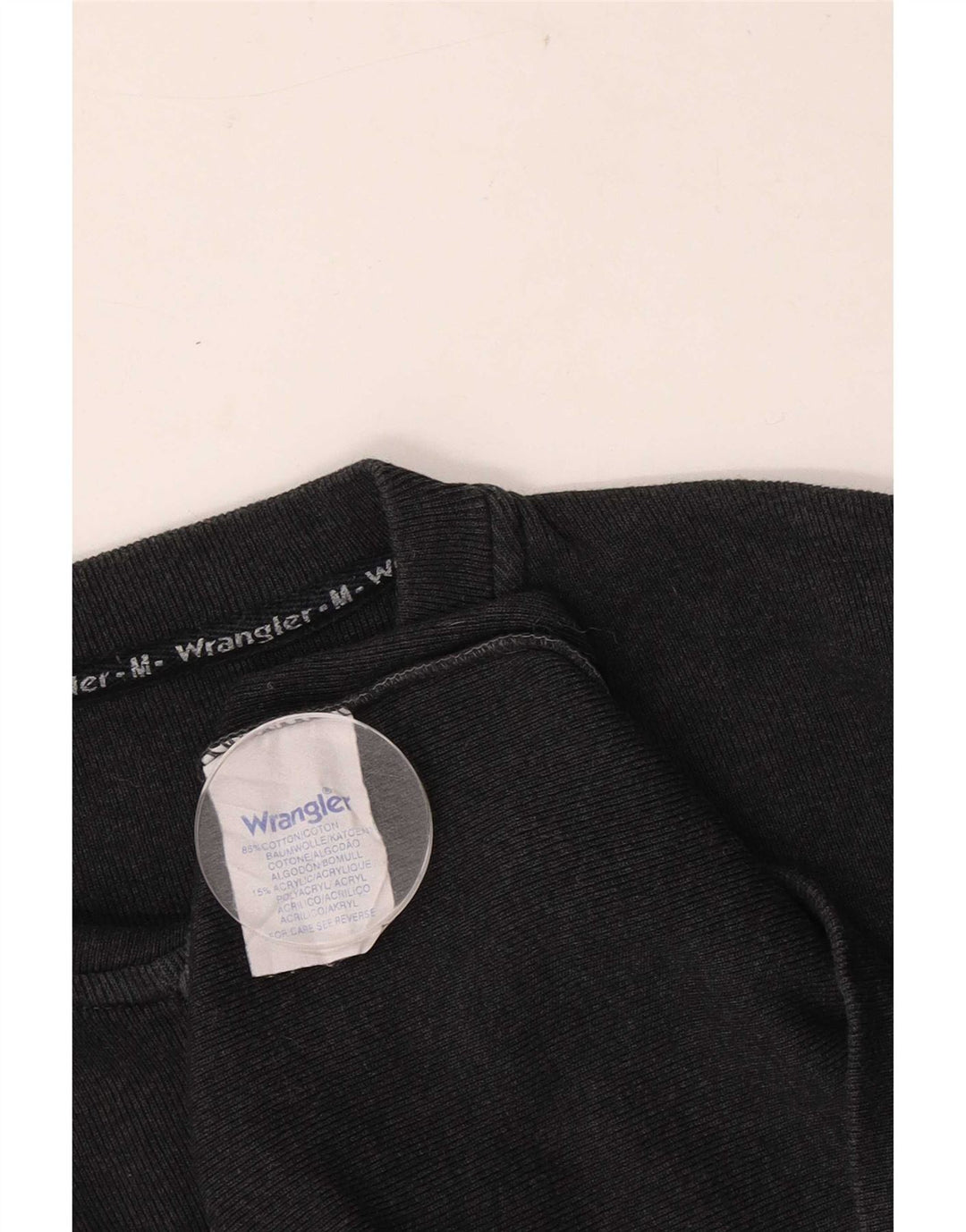 Wrangler Haut à manches longues pour homme en coton gris moyen