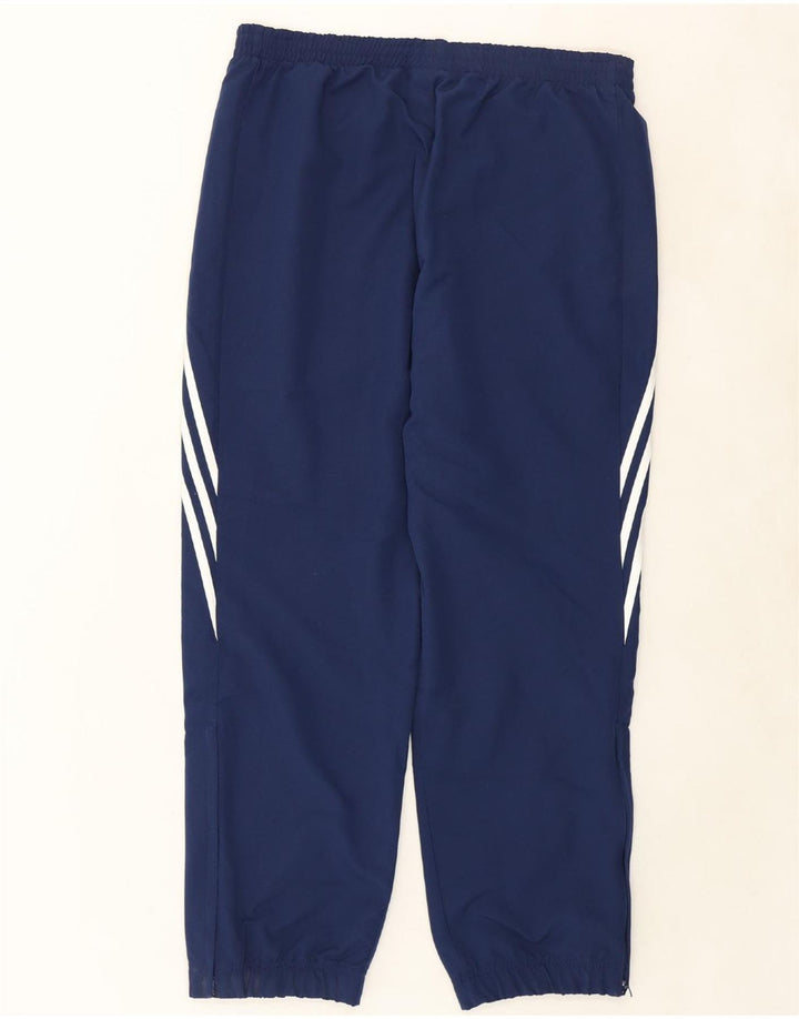 ADIDAS Mens Tracksuit Trousers Large  Navy Blue Polyester Vintage Adidas and Second-Hand Adidas from Messina Hembry 
