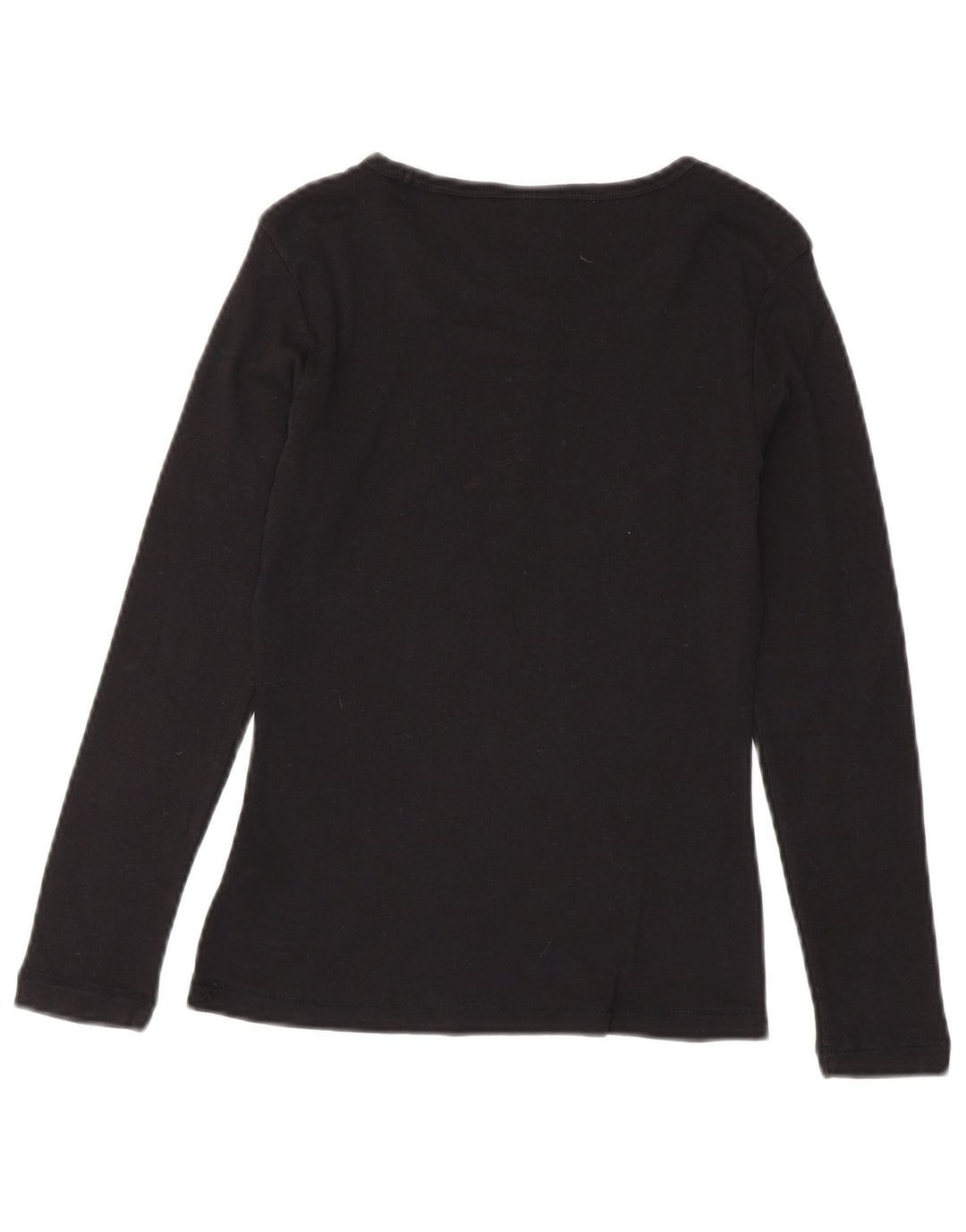 Champion Femme Heritage Classics Top Manches Longues UK 12 Coton Noir Moyen