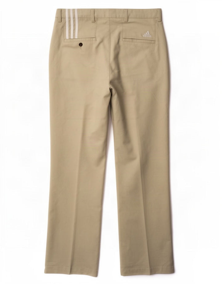 Adidas Pantalon Chino Droit Climacool Homme W36 L32 Beige Polyester