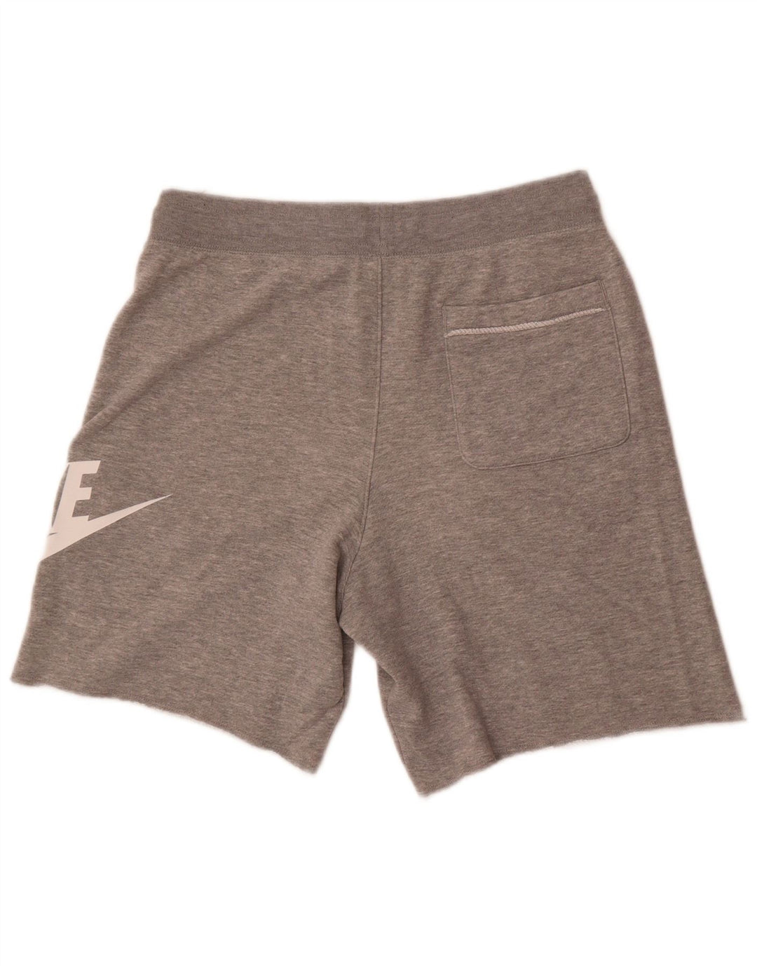 Nike Short de sport graphique en coton gris moyen pour homme