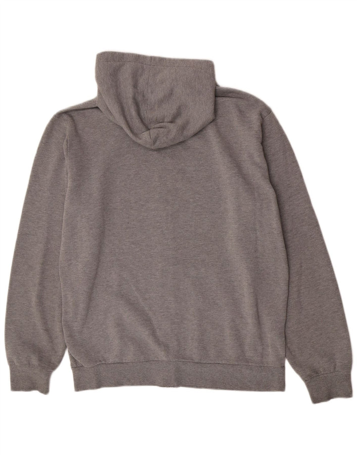 DC Sweat à Capuche Zippé Graphique Homme Gris Moyen