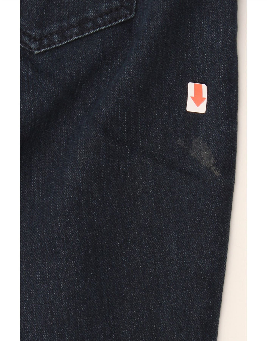 MOSSIMO Womens Skinny Jeans US 8 Medium W32 L32 Navy Blue Cotton Vintage Mossimo and Second-Hand Mossimo from Messina Hembry 