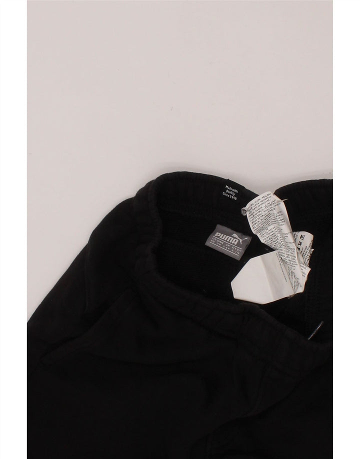 PUMA Short de sport garçon 5-6 ans noir coton