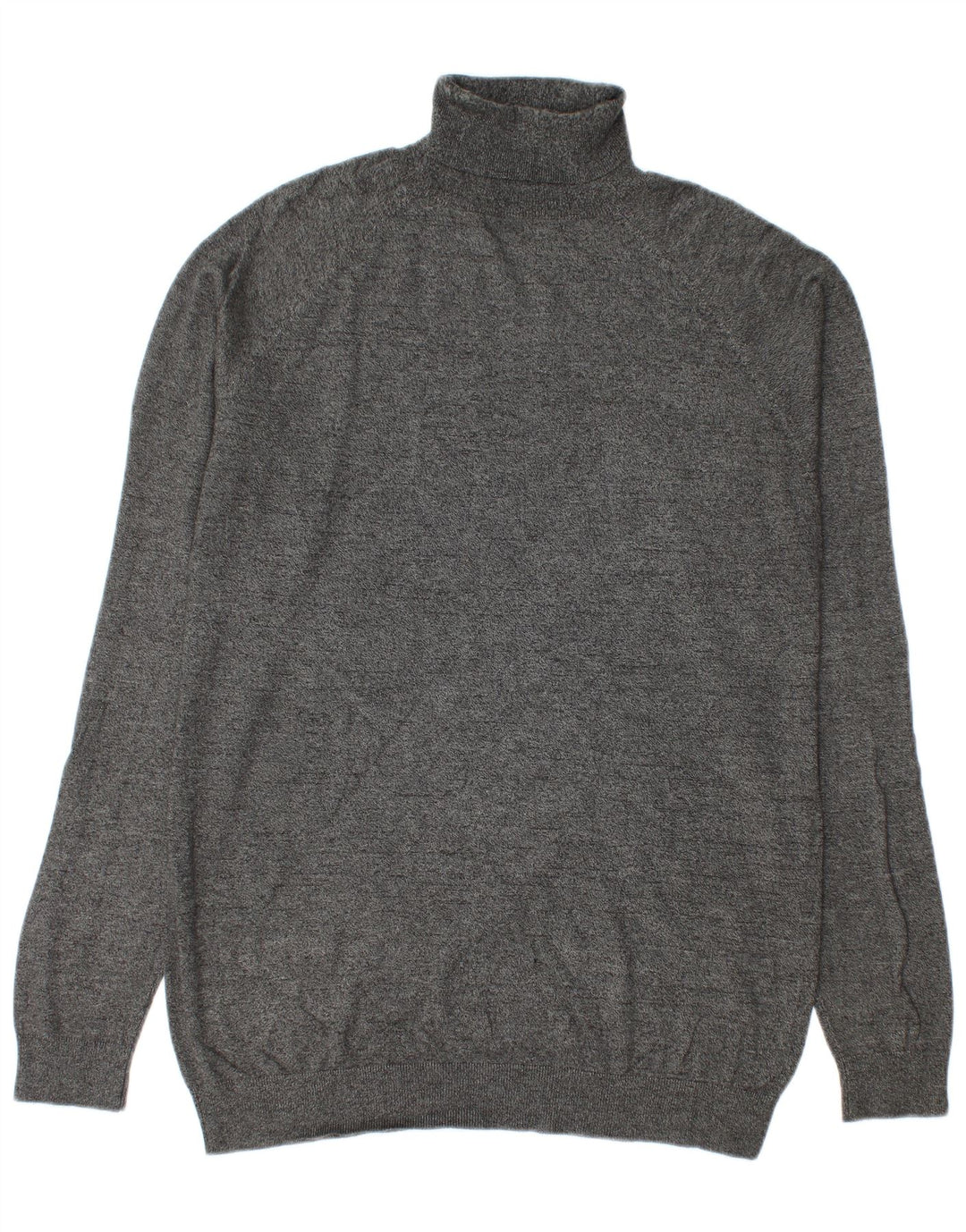 Zara Pull Col Roulé Homme XL Gris