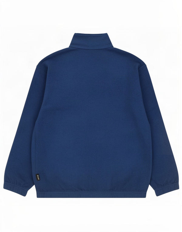 Sergio Tacchini Pull Polaire Col Zippé Homme XL Bleu Marine Polyester