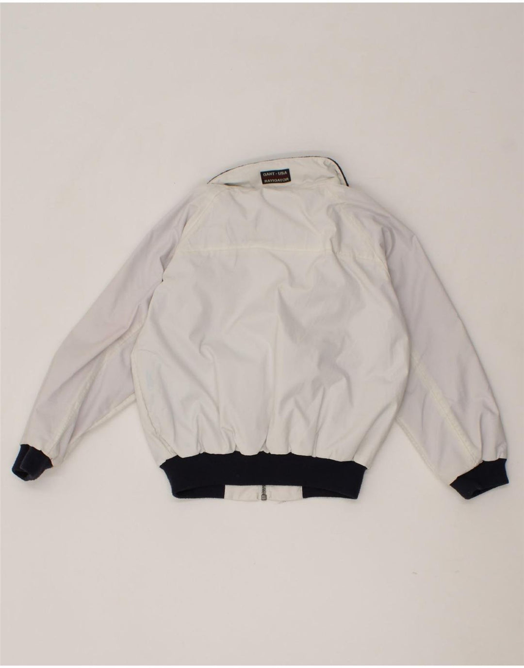 GANT Boys Bomber Jacket 5-6 Years Small White Nylon Vintage Gant and Second-Hand Gant from Messina Hembry 