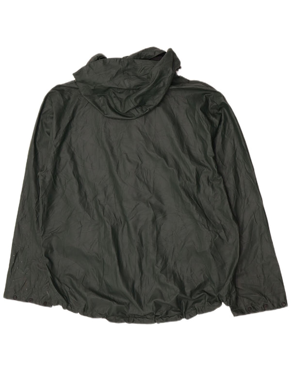 Helly Hansen Veste de pluie à capuche pour homme UK 42 XL Vert Polyuréthane