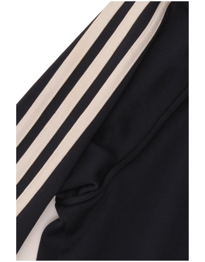 Adidas Veste de survêtement pour homme Taille L Bleu marine Polyester