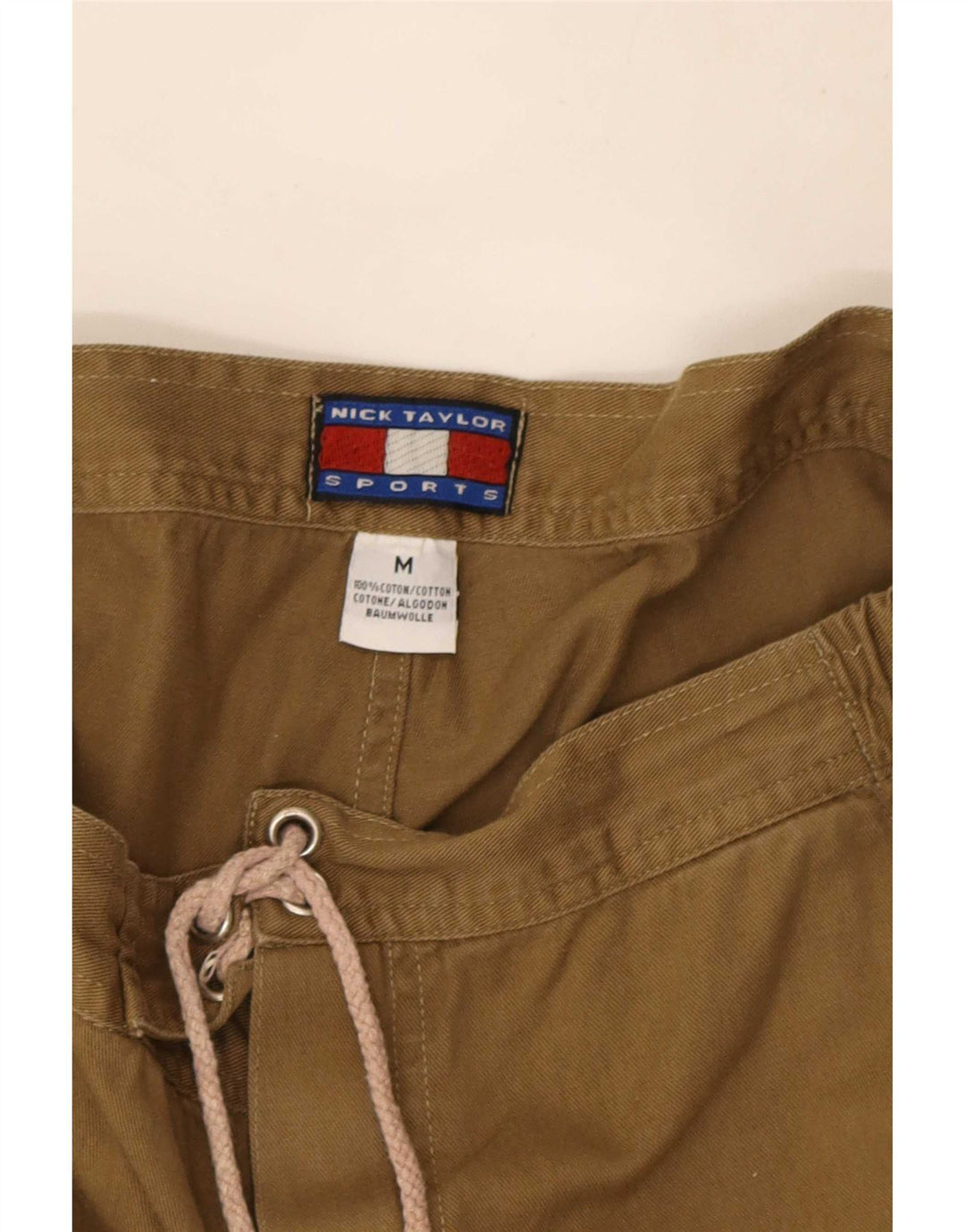 Nick Taylor Short cargo pour homme Medium W32 Marron Coton