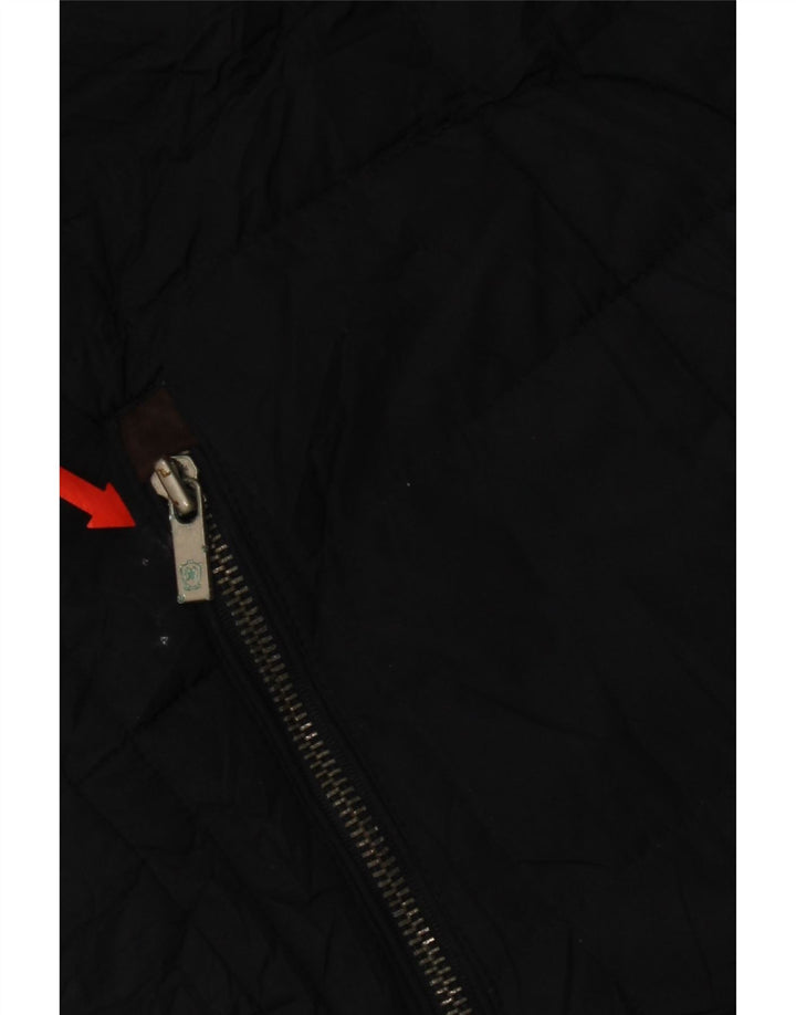 Massimo Dutti Gilet rembourré pour homme UK 44 2XL Bleu marine Polyester