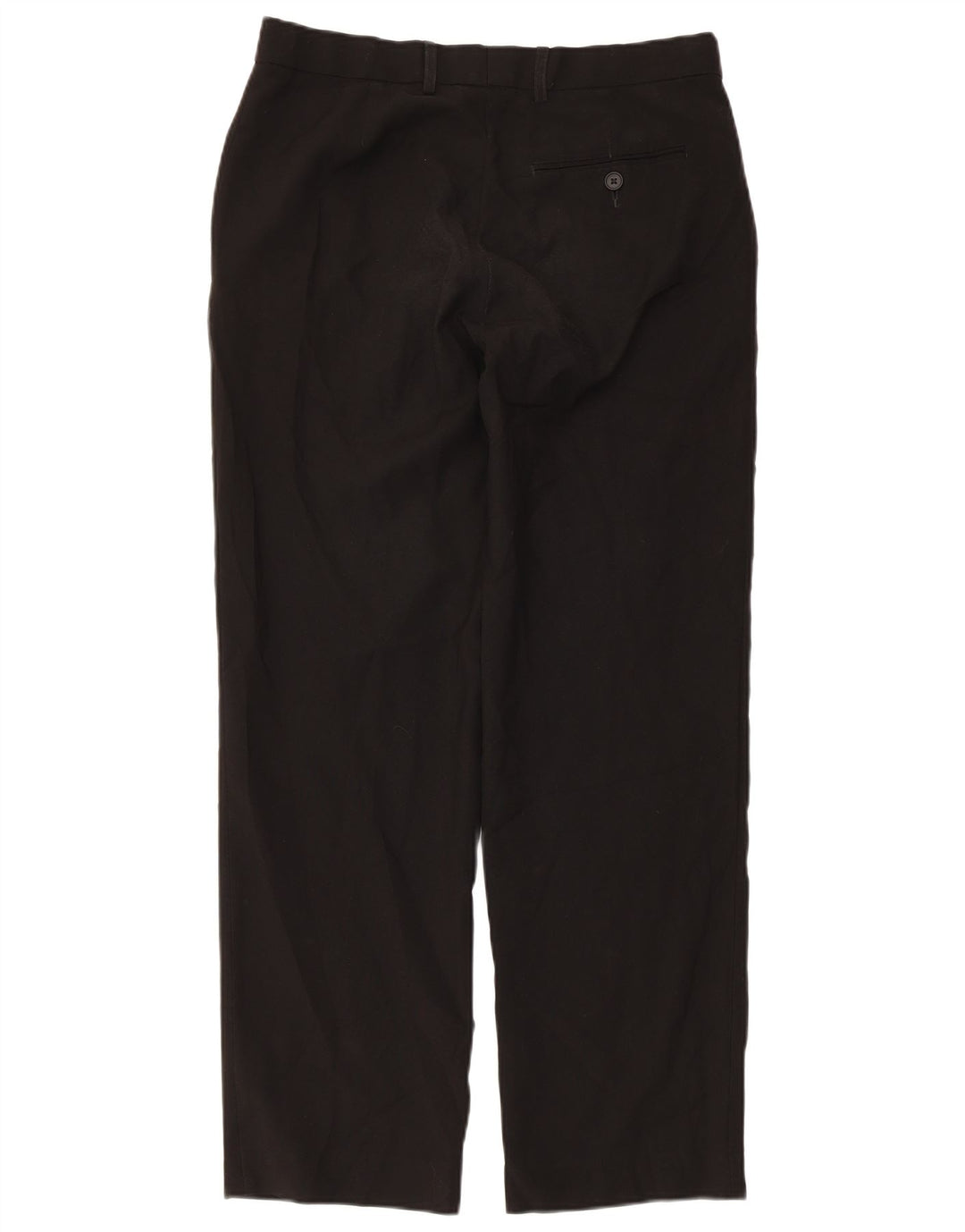 Marks & Spencer Pantalon de costume droit coupe droite pour homme W32 L31 Noir