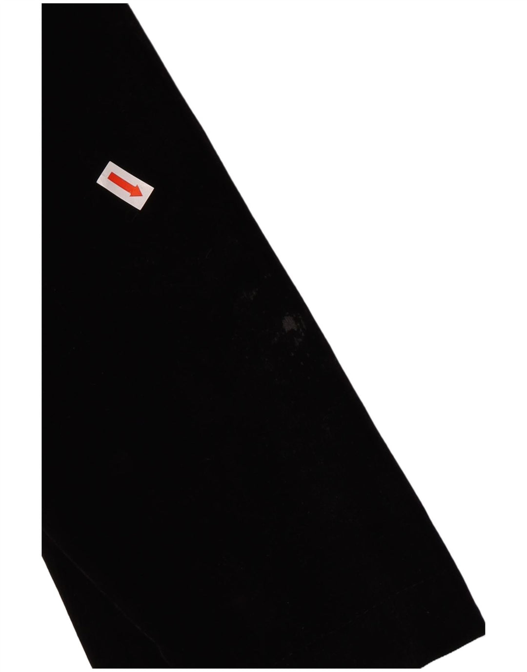 Benetton Veste En Velours Côtelé IT 42 Acrylique Noir Moyen Femme