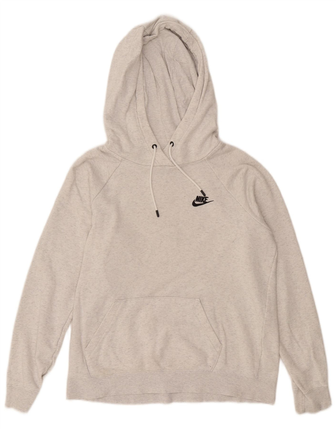 Nike Pull à capuche pour femme UK 14 Gris moyen Coton