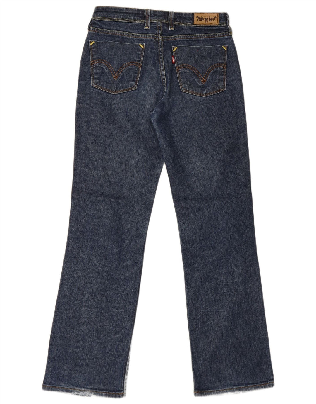 Levi's Jean Droit 627 Femme W28 L30 Bleu Coton