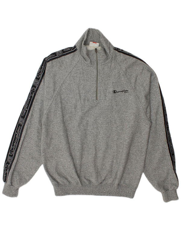 Champion Survêtement Graphic Full Homme Gris Moyen Chiné Coton