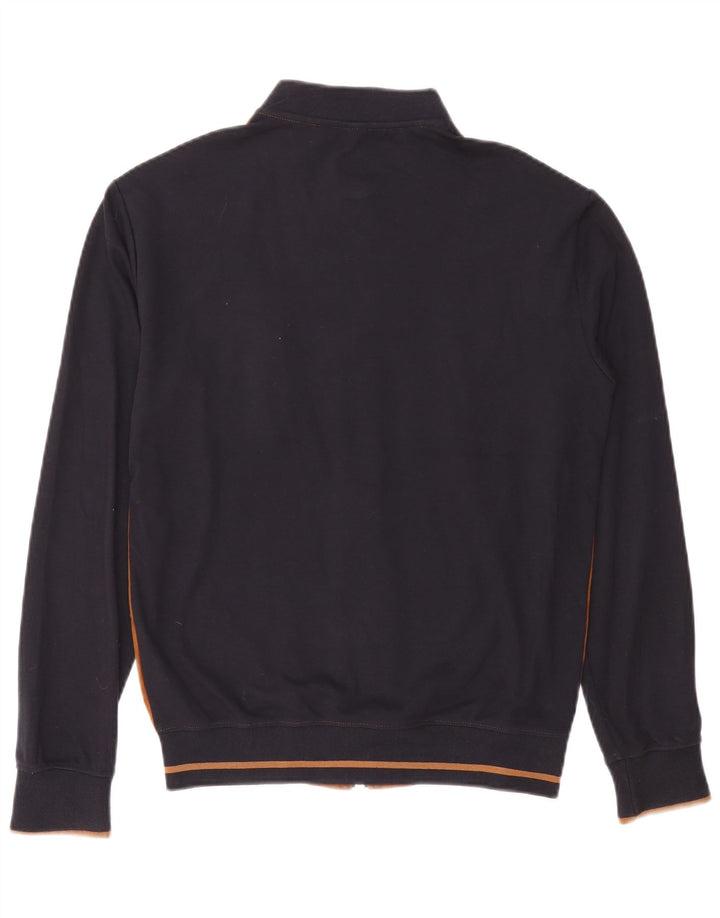 Zara Mens Bomber Jacket UK 36 Petit Marron Colorblock Coton
