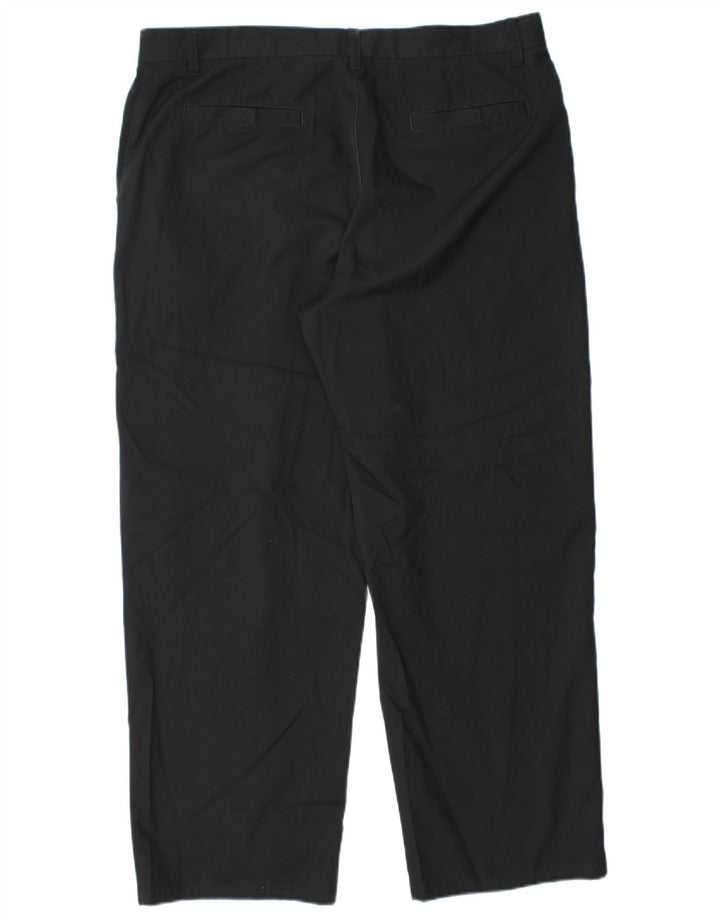 IZOD Pantalon Cargo Droit Homme W38 L30 Noir Polyester