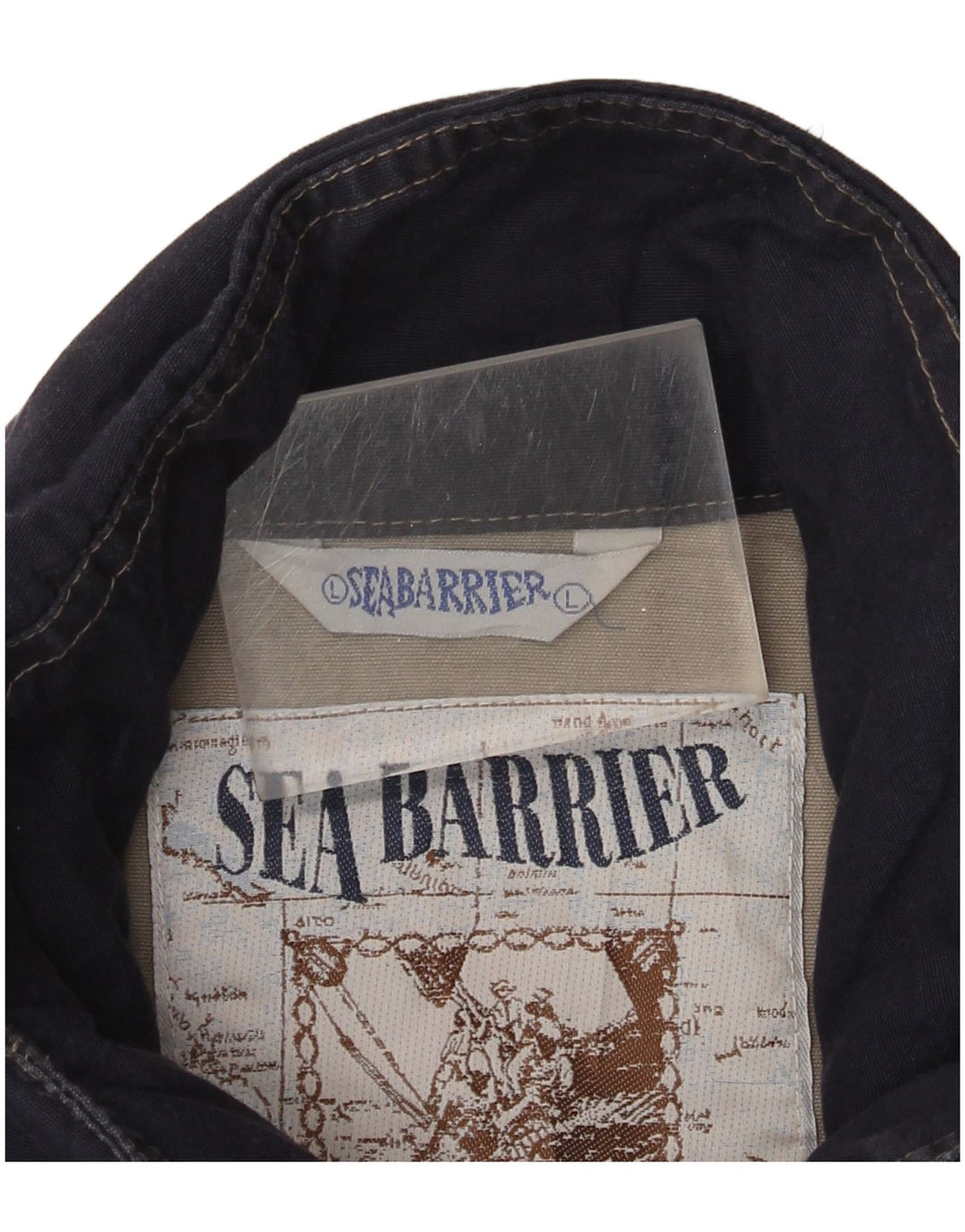 Sea Barrier Veste utilitaire pour homme UK 40 Large Bleu marine