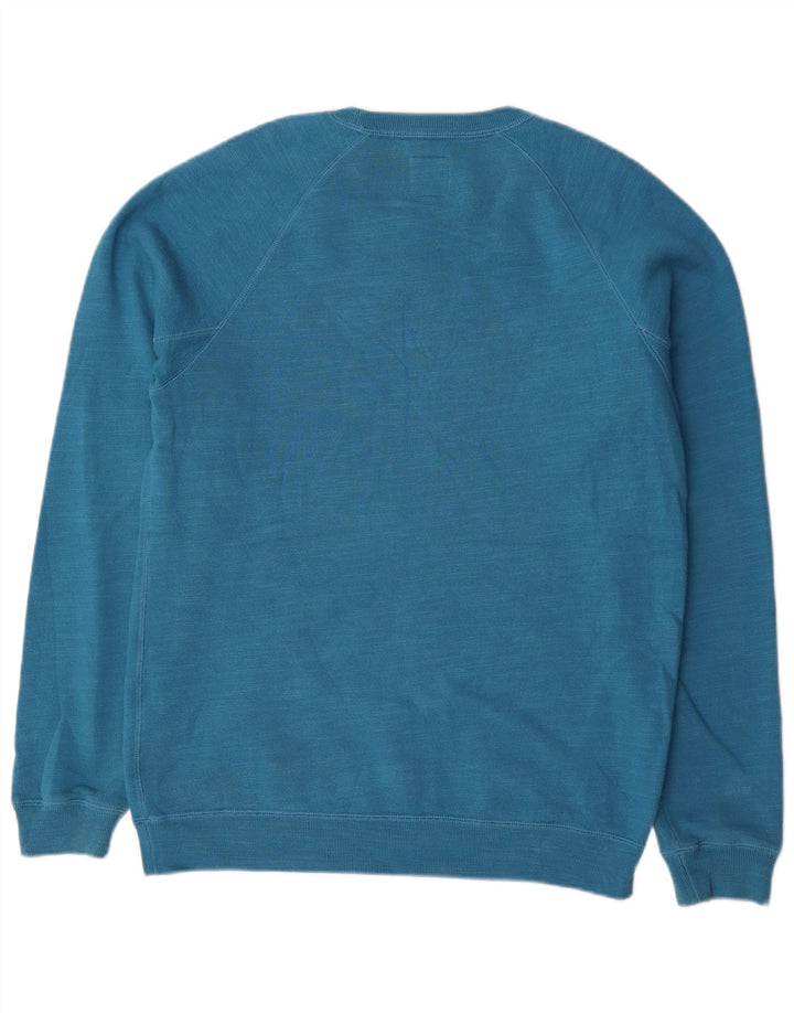 Jack Wills Sweat-Shirt Graphique Homme Bleu Moyen Coton