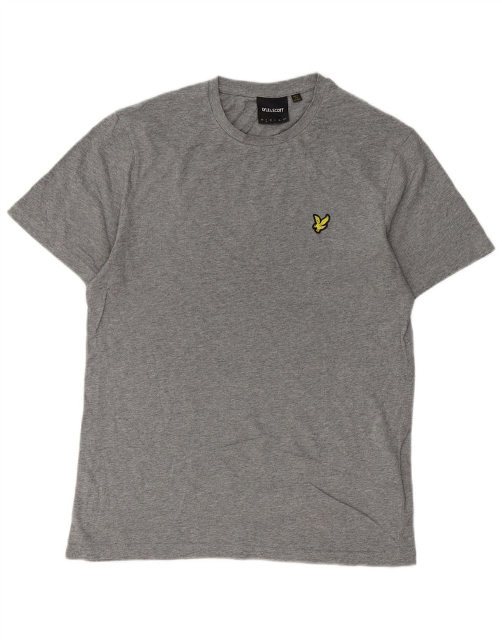 Lyle & Scott T-Shirt Homme Petit Gris Coton