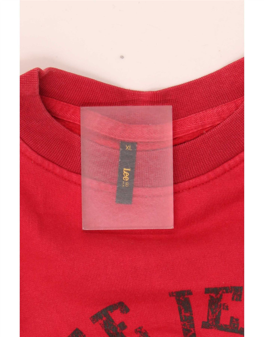 Lee Sweat-Shirt Graphique Homme XL Rouge