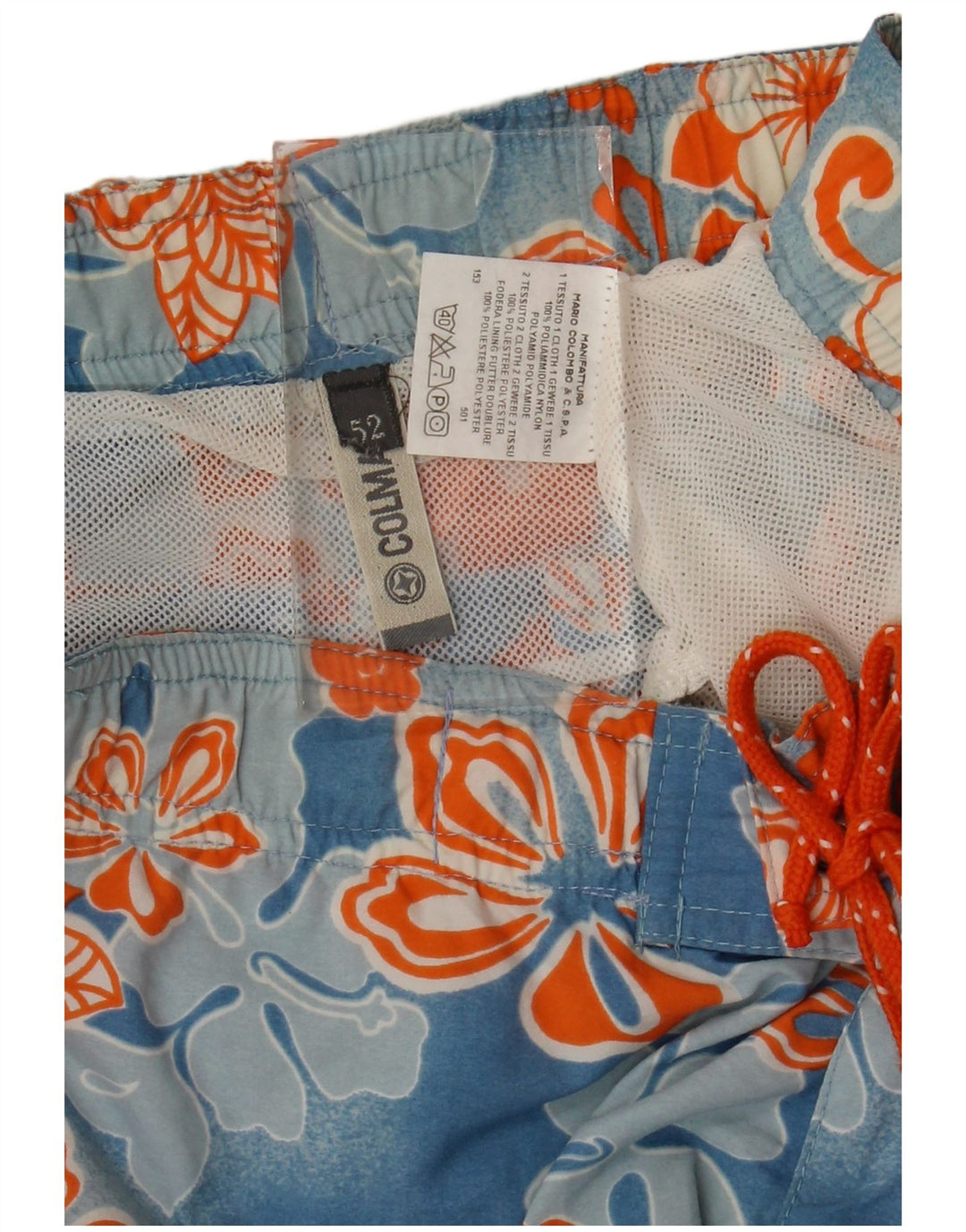 Colmar Short de Bain Homme EU 52 Grand Bleu Floral Polyamide