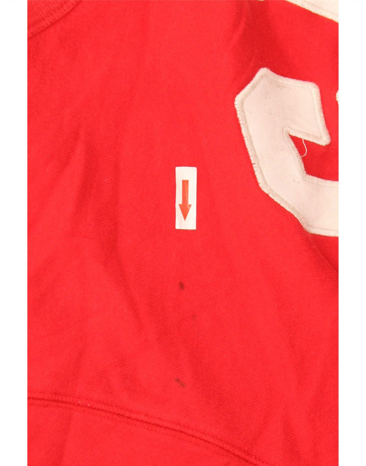 Gap Sweat-shirt graphique pour homme en coton rouge 2XL